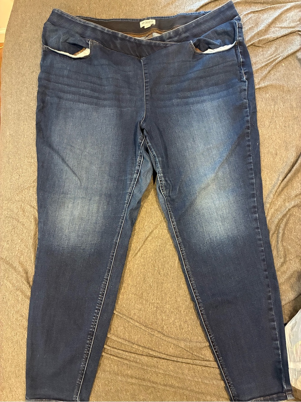 Maurices Dark Blue Stretch Jeggings